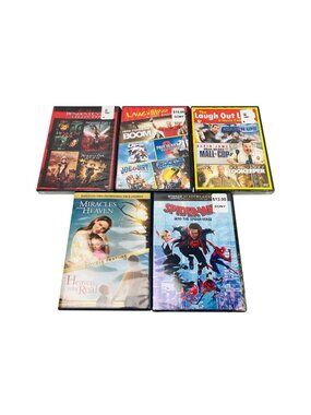15 Movies Total Resident Evil Collection, Comedy, Spider-Man, etc. DVD Lot